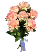 Фото товара «Букет из розовой японской розы» №1