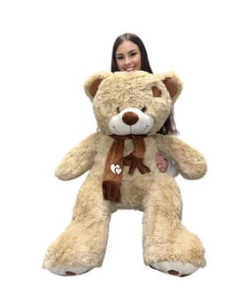 Медведь коричневый. Высота 1м.50см.