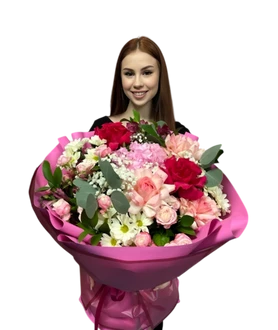 Розовое утро