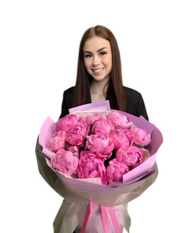 Букет "Бабушкин пион"