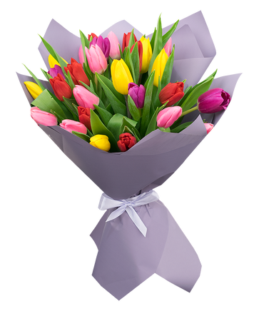 Фото товара «Букет тюльпанов Весна»